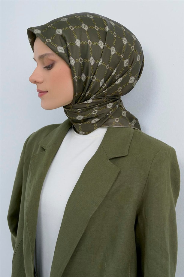 Armine  Saf İpek Twill Eşarp 9530D 81