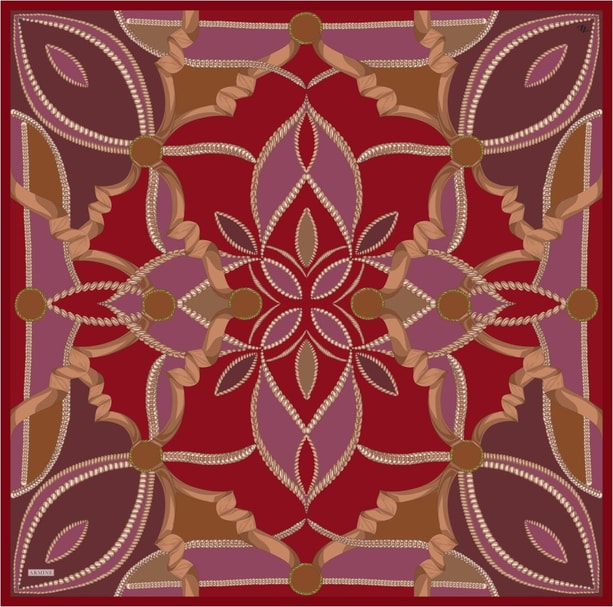 Armine  Saf İpek Sura Eşarp 9531D 52