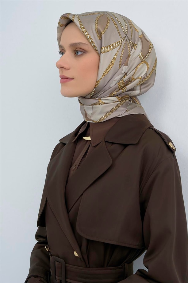 Armine  Saf İpek Twill Eşarp 9531D 86