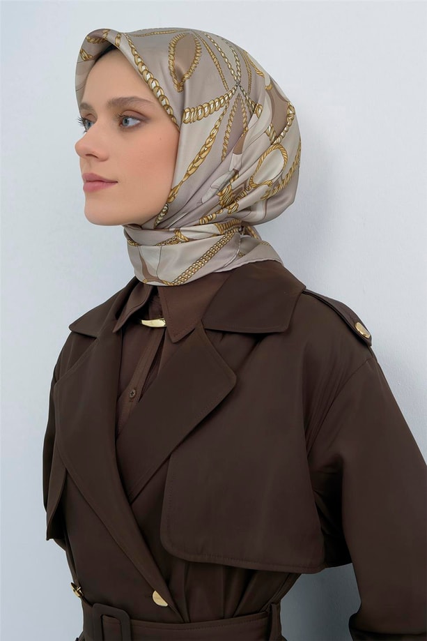 Armine  Saf İpek Twill Eşarp 9531D 86