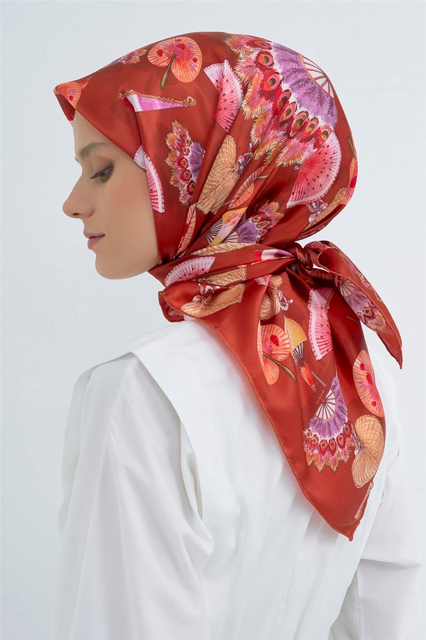 Armine  Saf İpek Sura Eşarp 9532D 35