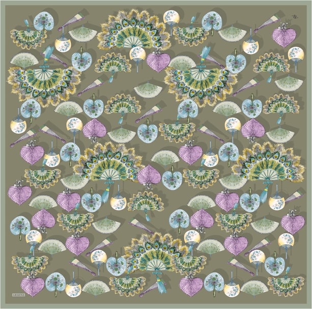 Armine  Saf İpek Twill Eşarp 9532D 82