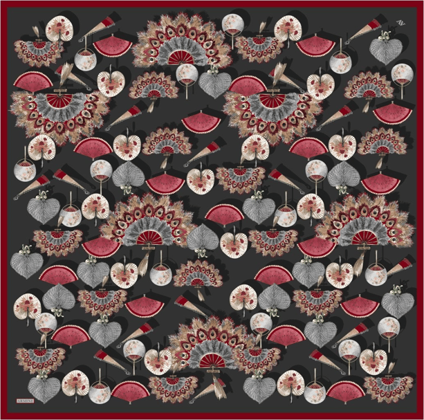 Armine  Saf İpek Twill Eşarp 9532D 84