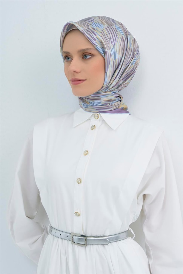 Armine  Saf İpek Sura Eşarp 9533D 02