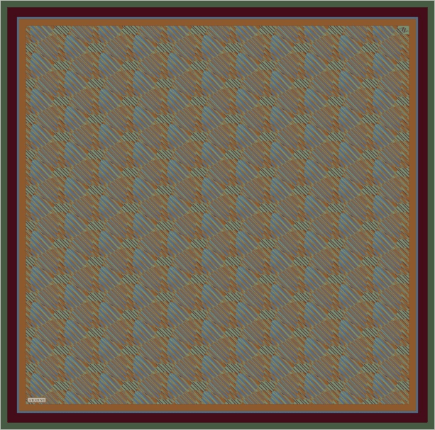 Armine  Saf İpek Twill Eşarp 9533D 54