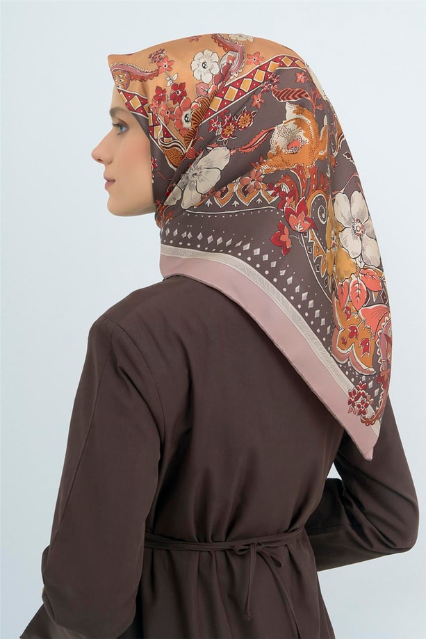 Armine  Saf İpek Twill Eşarp 9535D 36