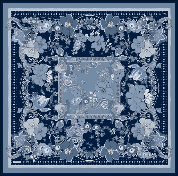 Armine  Saf İpek Twill Eşarp 9535D 81