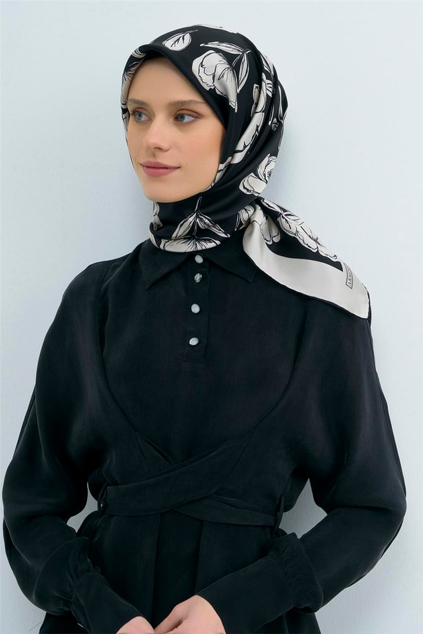 Armine  Saf İpek Sura Eşarp 9536D 30