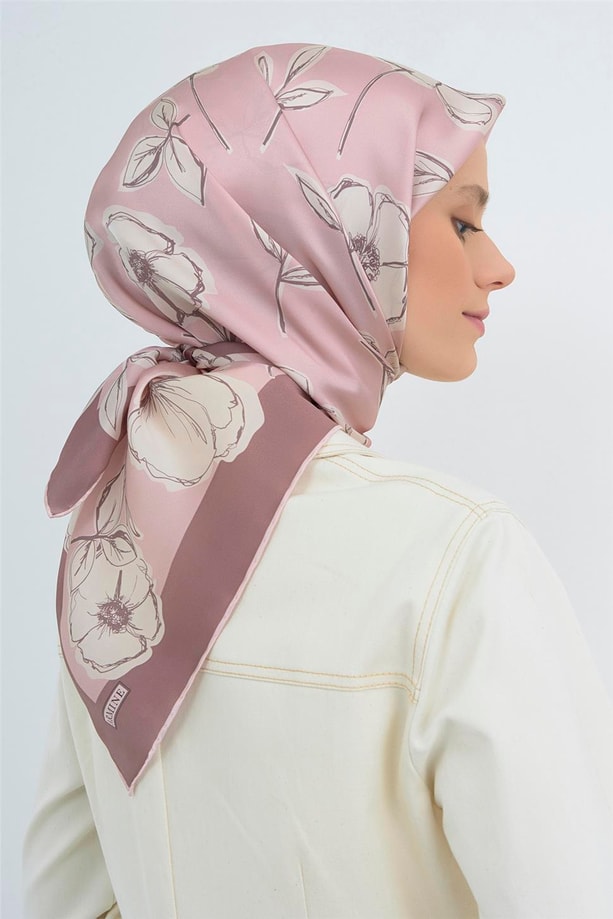 Armine  Saf İpek Sura Eşarp 9536D 39