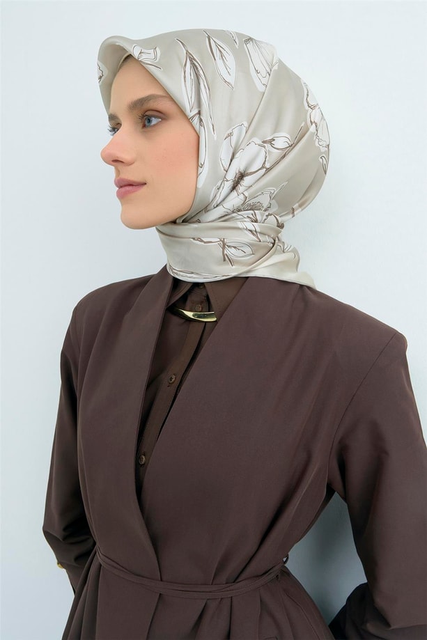 Armine  Saf İpek Sura Eşarp 9536D 41