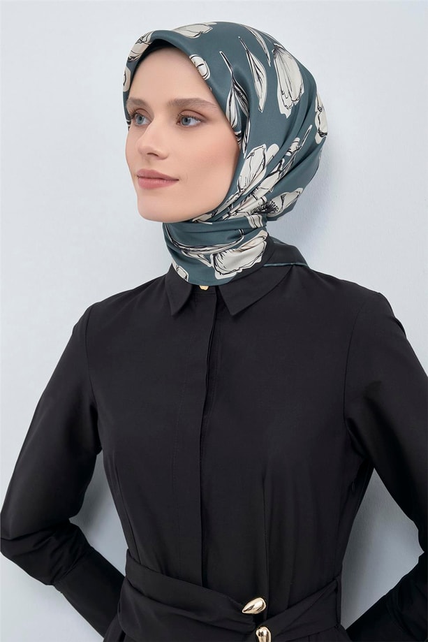 Armine  Saf İpek Sura Eşarp 9536D 42