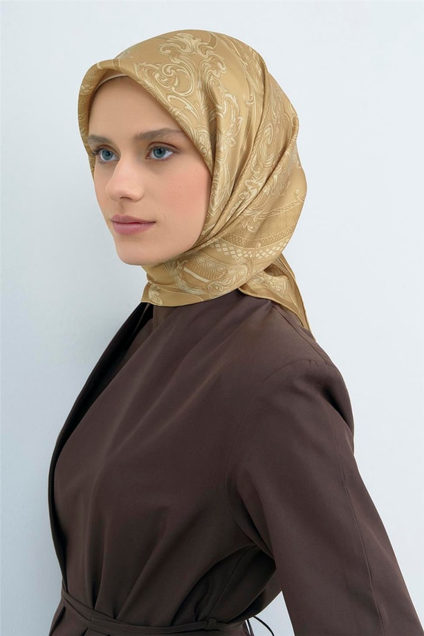 Armine  Saf İpek Sura Eşarp 9537D 02