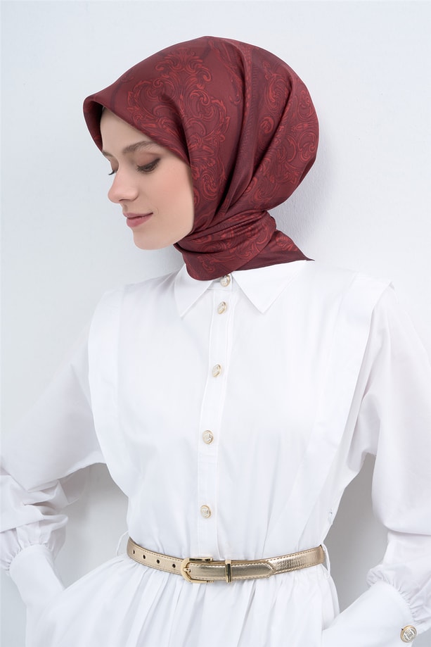 Armine  Saf İpek Sura Eşarp 9537D 50