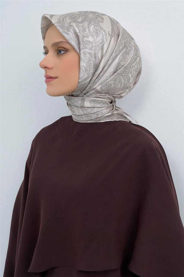 Armine  Saf İpek Twill Eşarp 9537D 83