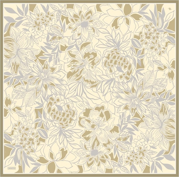 Armine  Saf İpek Sura Eşarp 9539D 34