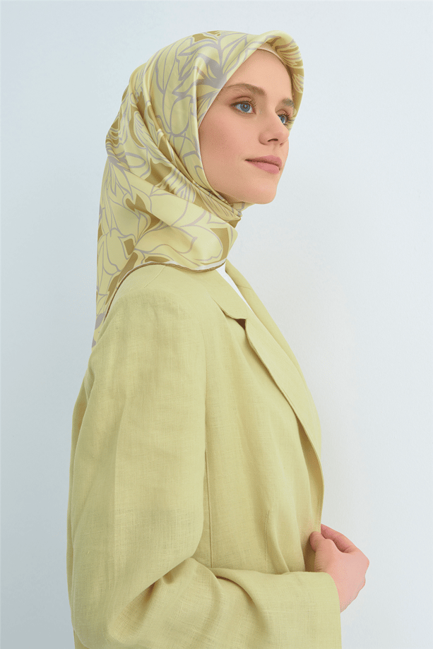 Armine  Saf İpek Sura Eşarp 9539D 34