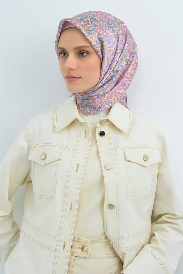 Armine  Saf İpek Sura Eşarp 9540D 02