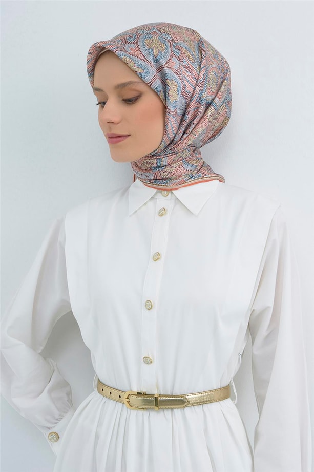 Armine  Saf İpek Twill Eşarp 9540D 36