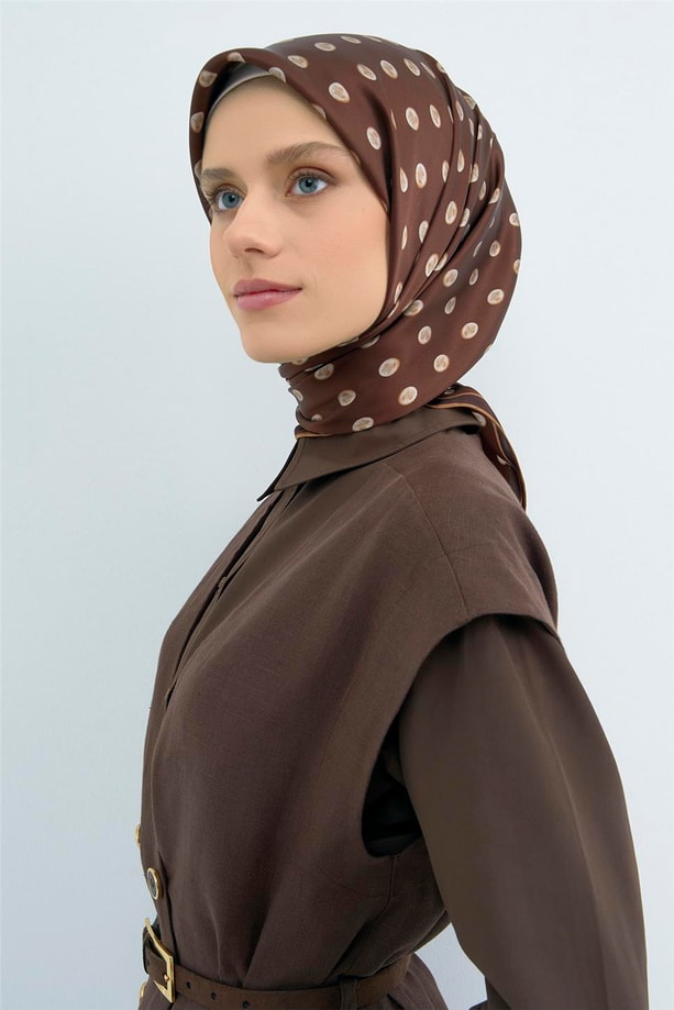 Armine  Saf İpek Twill Eşarp 9544D 83