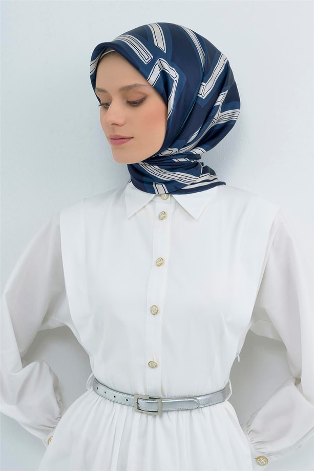 Armine  Saf İpek Sura Eşarp 9547D 84