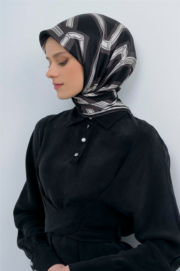 Armine  Saf İpek Twill Eşarp 9547D 80