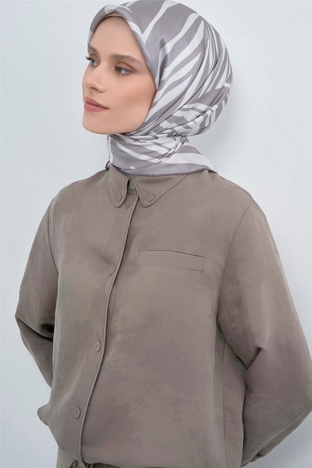 Armine  Saf İpek Twill Eşarp 9550D 31