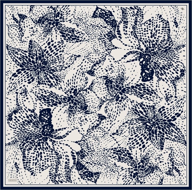 Armine  Saf İpek Sura Eşarp 9552D 80