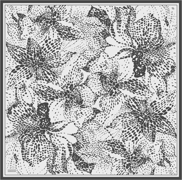 Armine  Saf İpek Sura Eşarp 9552D 84