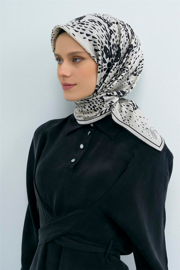 Armine  Saf İpek Twill Eşarp 9552D 81