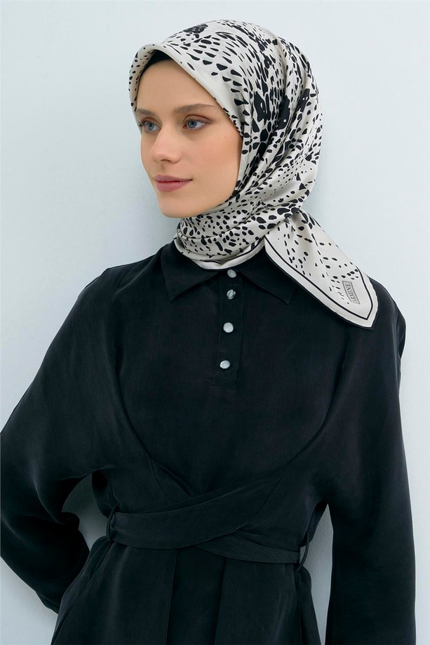 Armine  Saf İpek Twill Eşarp 9552D 81
