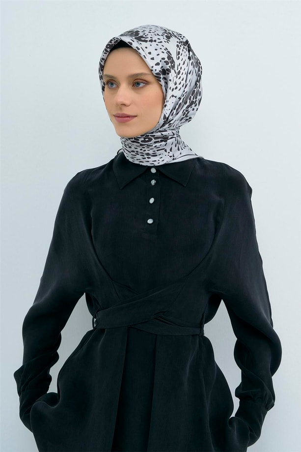 Armine  Saf İpek Twill Eşarp 9552D 84