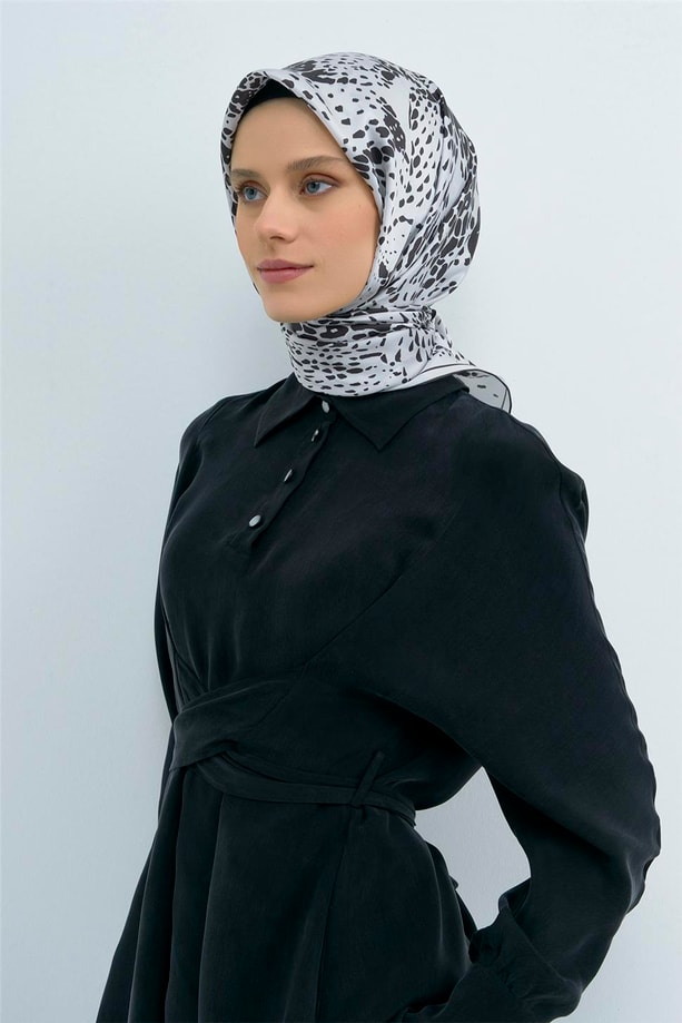Armine  Saf İpek Twill Eşarp 9552D 84