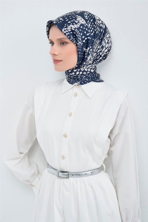 Armine  Saf İpek Twill Eşarp 9552D 91