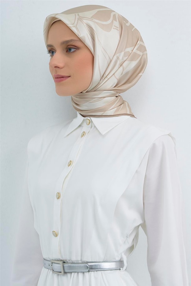 Armine  Saf İpek Sura Eşarp 9553D 33