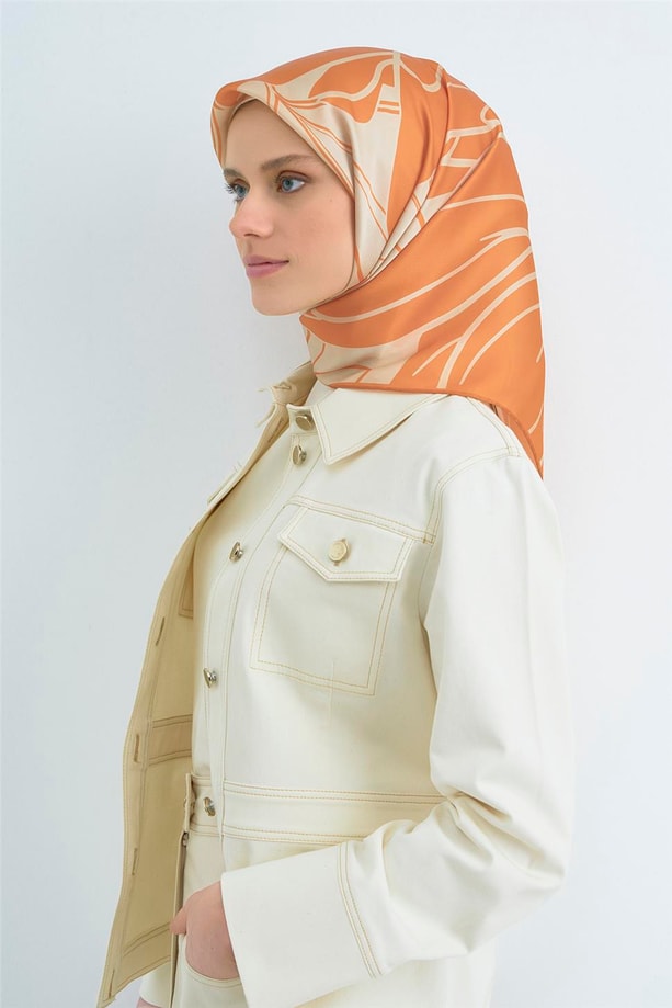 Armine  Saf İpek Sura Eşarp 9553D 85