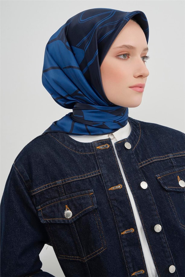 Armine  Saf İpek Twill Eşarp 9553D 82