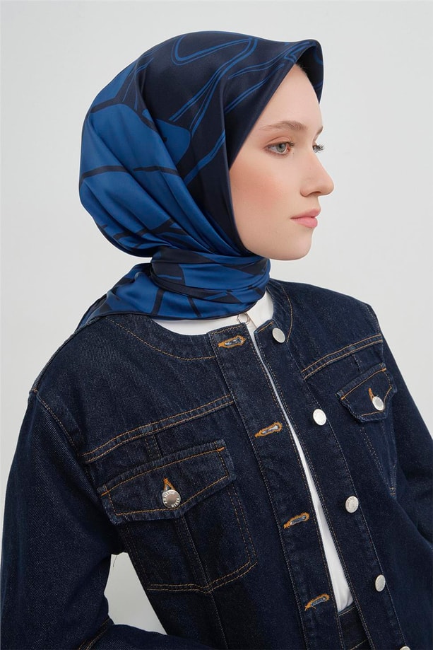 Armine  Saf İpek Twill Eşarp 9553D 82
