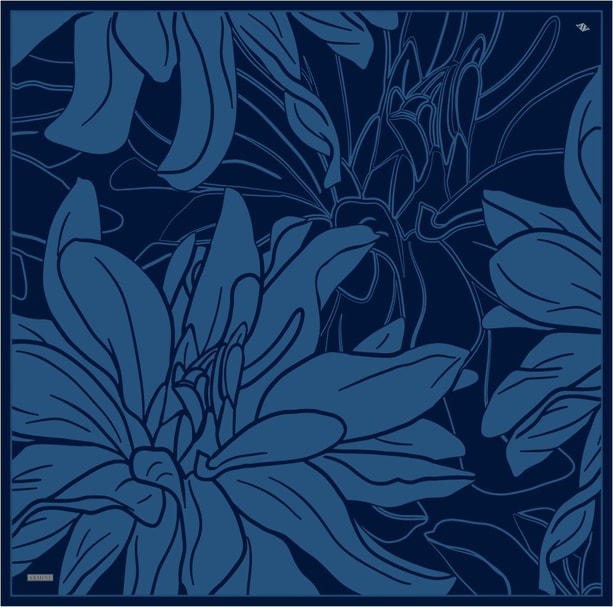 Armine  Saf İpek Twill Eşarp 9553D 82