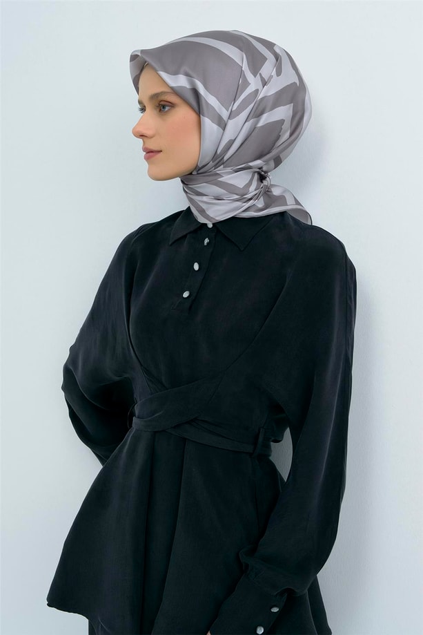 Armine  Saf İpek Sura Eşarp 9554D 55