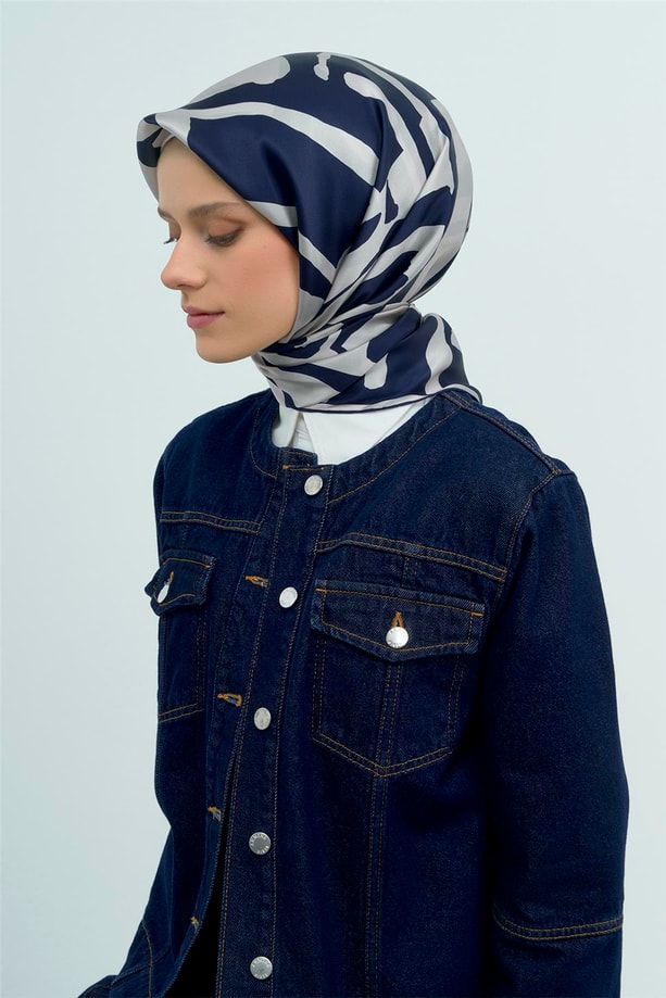 Armine  Saf İpek Twill Eşarp 9554D 52