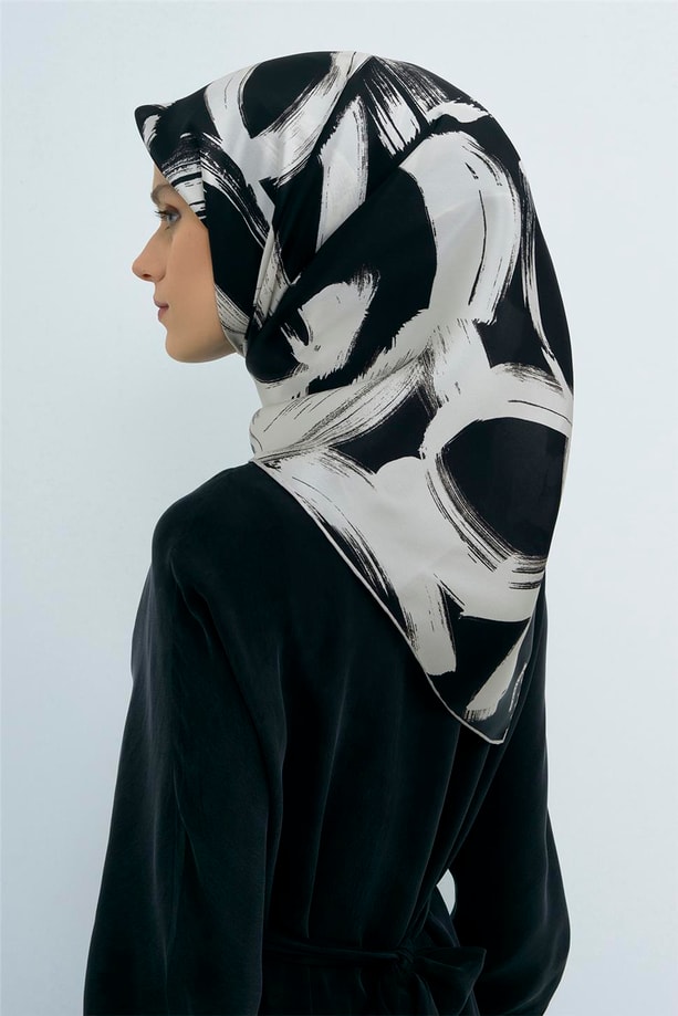 Armine  Saf İpek Twill Eşarp 9555D 06