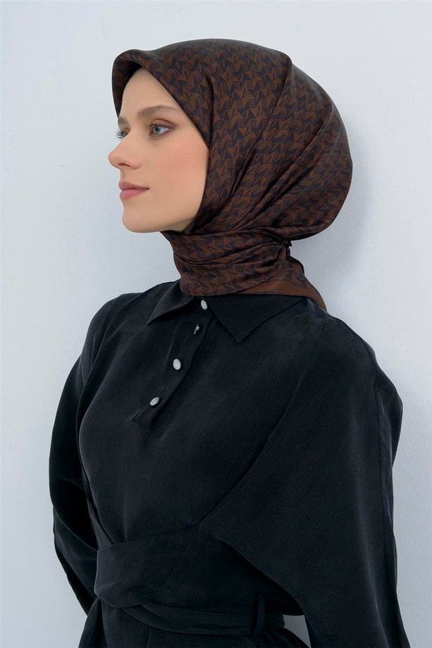 Armine  Saf İpek Twill Eşarp 9556D 88