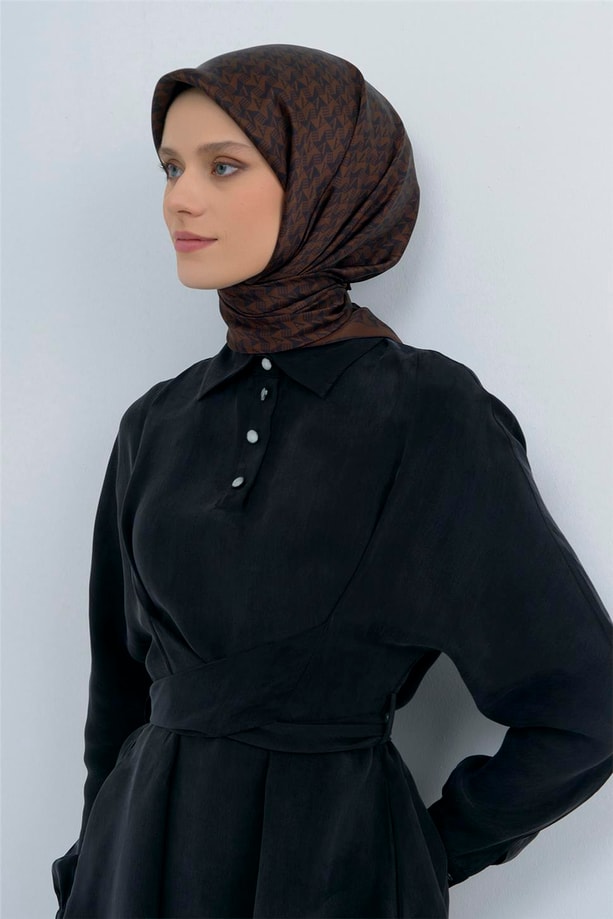 Armine  Saf İpek Twill Eşarp 9556D 88