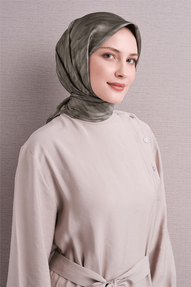 Armine Saf İpek Twill Eşarp 9630D 55