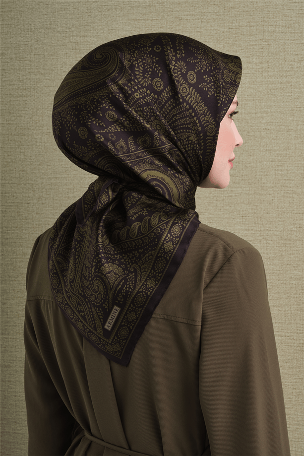 Armine Saf İpek Sura Eşarp 9640D 51