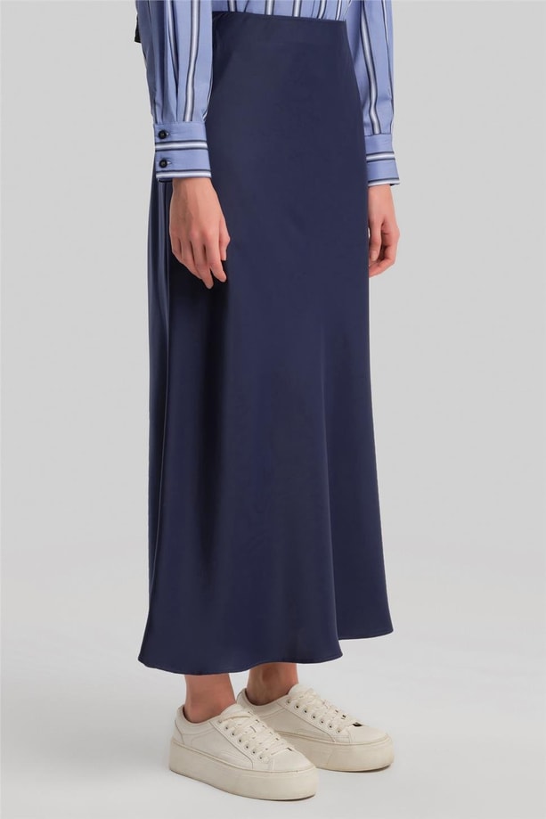 Armine Saten Etek 23K1534 Gece Mavisi