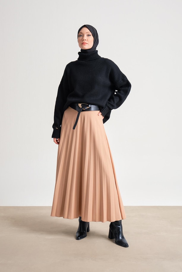 Armine Pilisoley Etek ORT1535 Bej