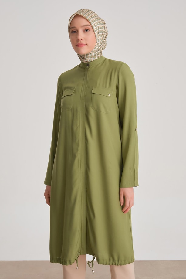 Armine Tunik ORT4217 Haki