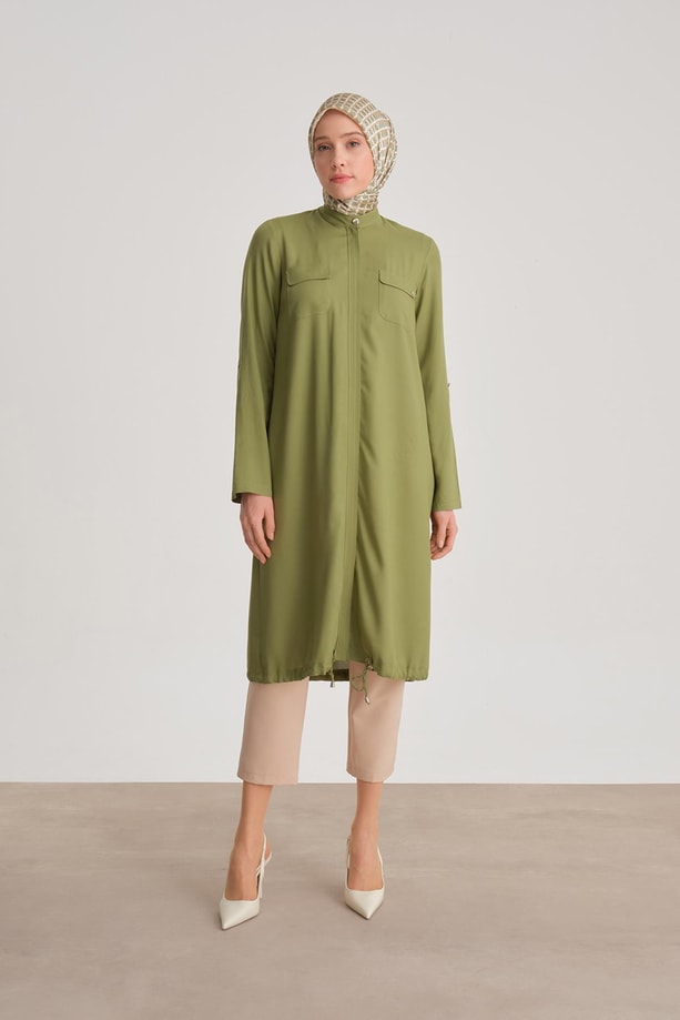 Armine Tunik ORT4217 Haki