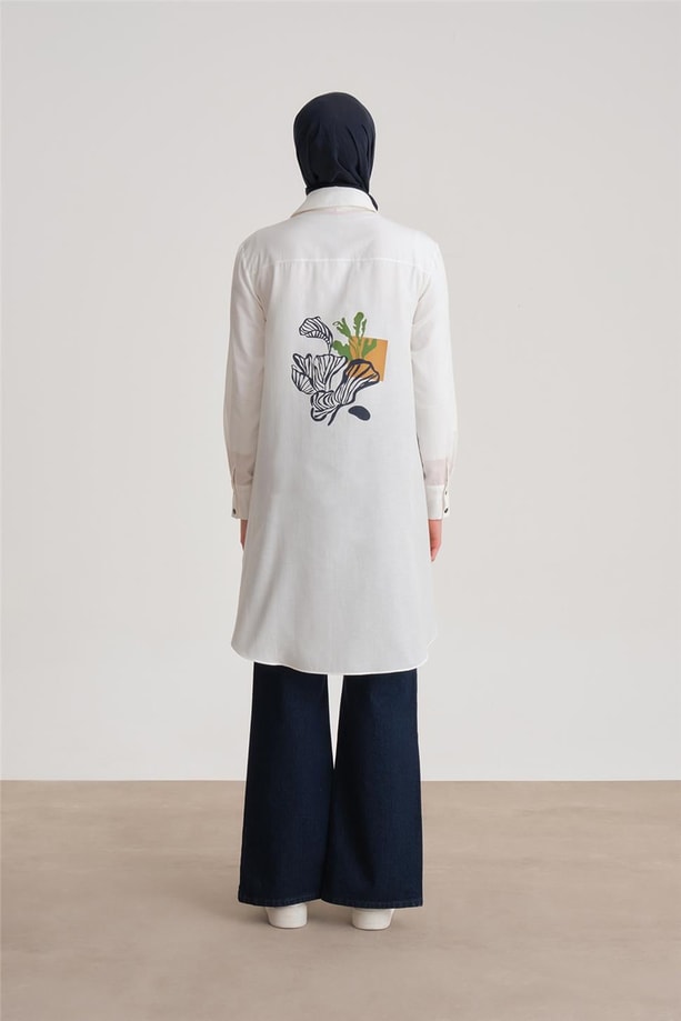 Armine Tunik ORT4371 Ekru